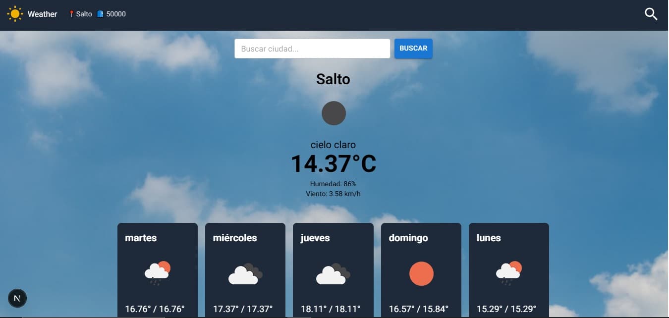 Weather App preview